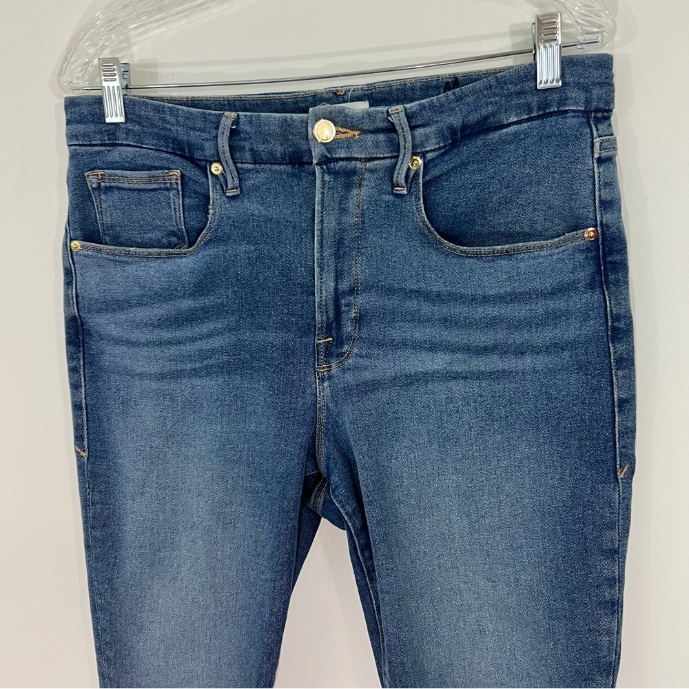 Good American Good Legs Skinny Jeans Blue655 Size 14 / 32 - Picture 3 of 9